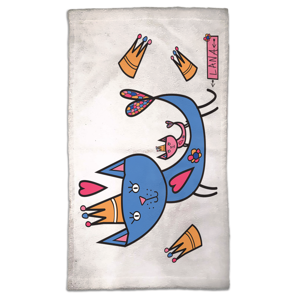 Hand Towels Royal Cat Small 11x18