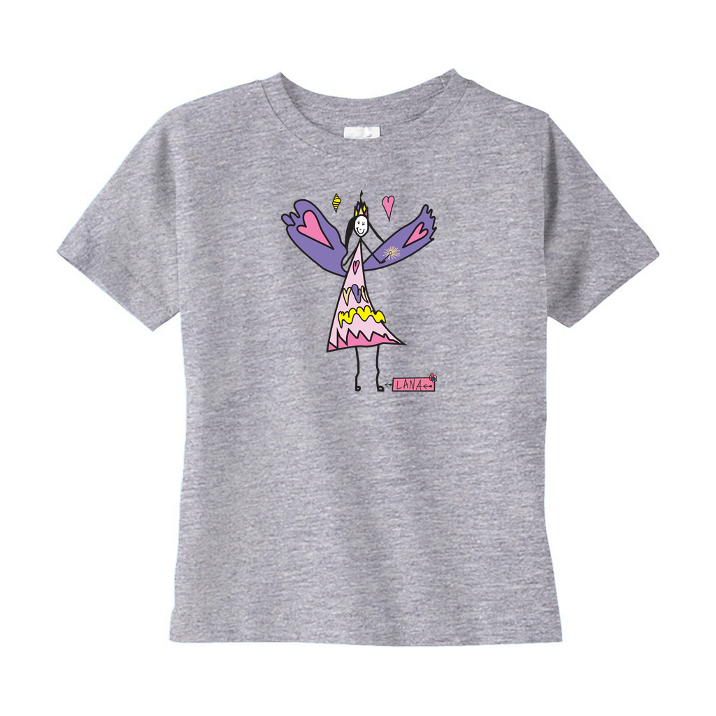 Toddler T-Shirts Fairy Heather