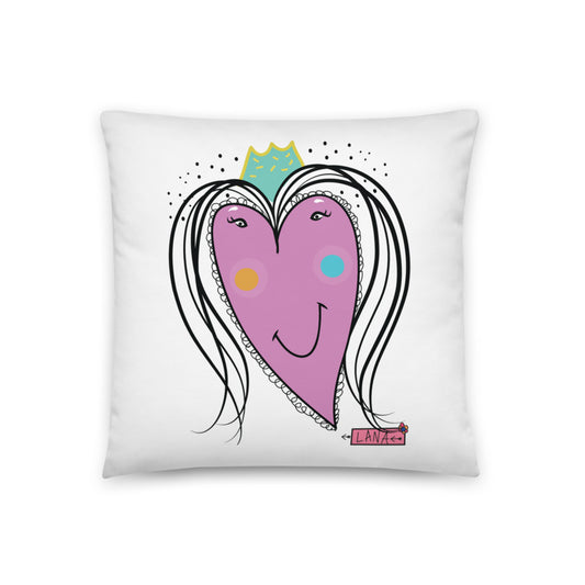 Basic Pillow Queen Heart