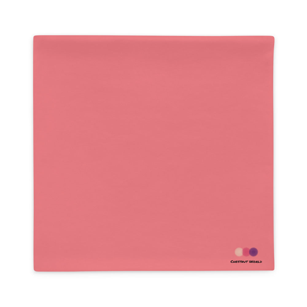 Pillow Case Heart 22x22 Back
