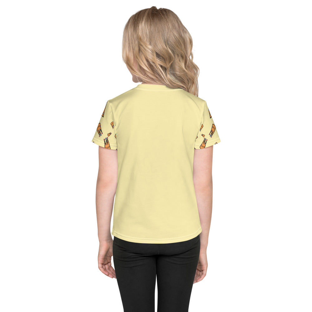 Kids T-Shirt Royal Cat