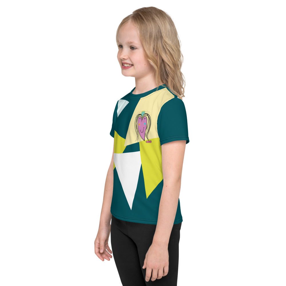 Kids crew neck t-shirt Abstract