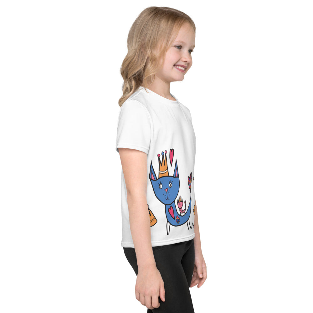 Kids T-Shirt Cat