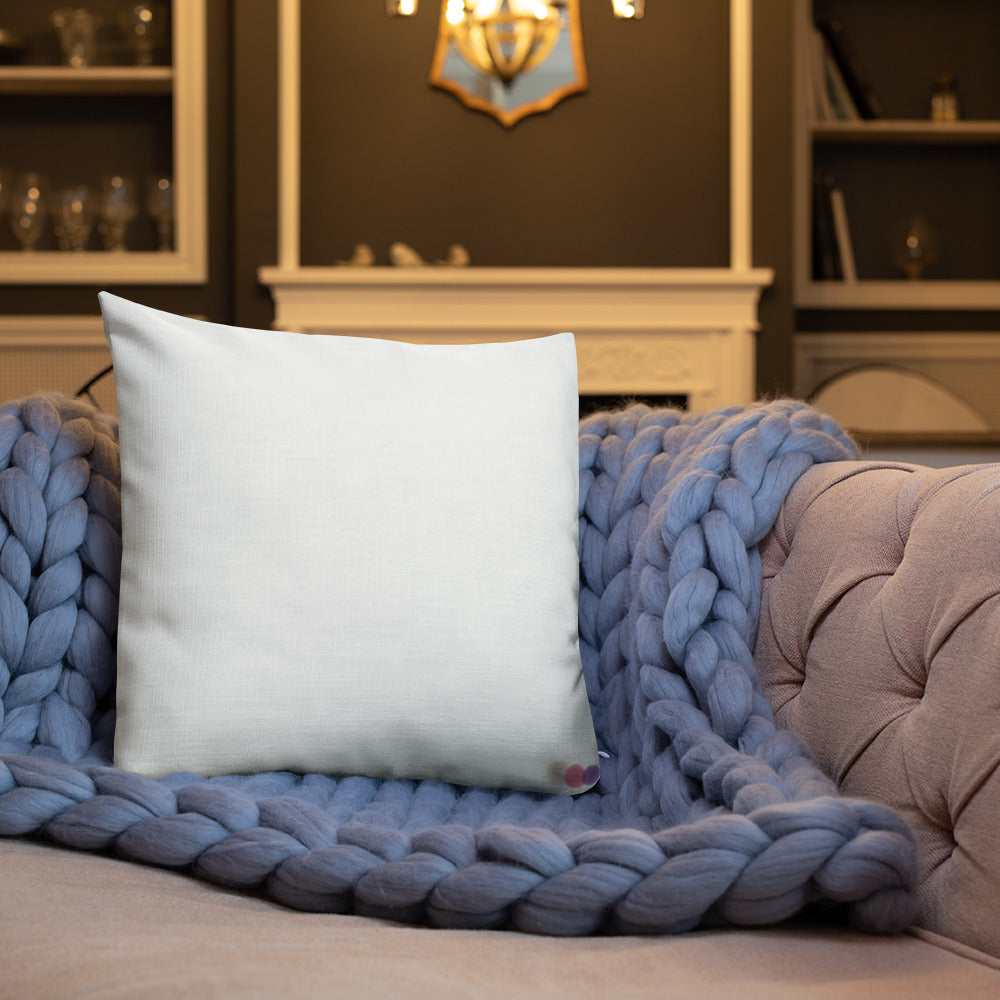 Premium Pillow Queen Heart Back 18x18