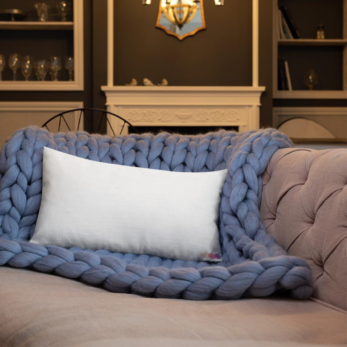 Premium Pillow Queen Heart Back 20x12