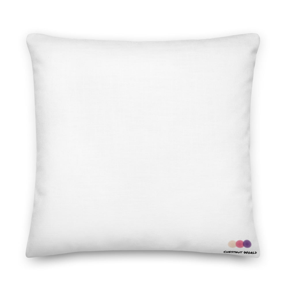 Premium Pillow Queen Heart Back 22x22
