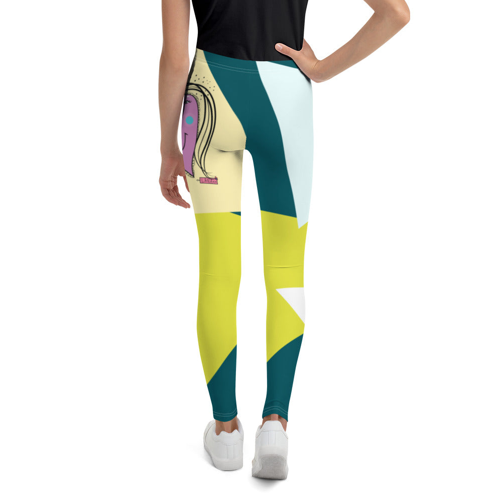 Youth Leggings Abstract