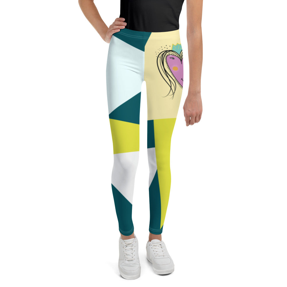 Youth Leggings Abstract