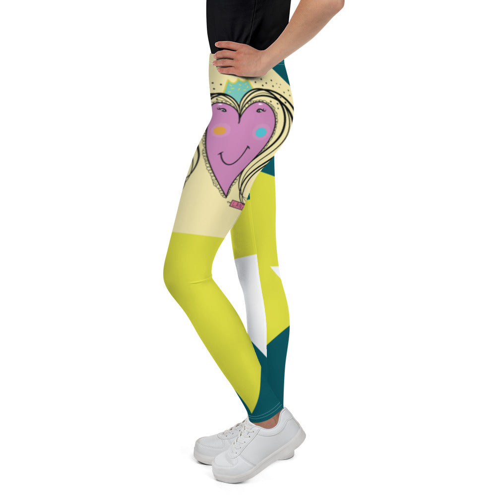 Youth Leggings Abstract