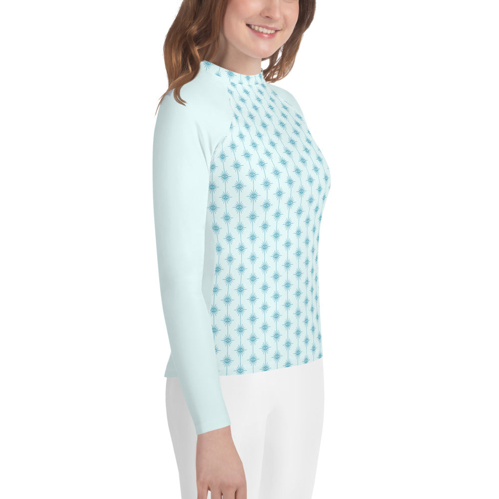 Youth Rash Guard Heart Light