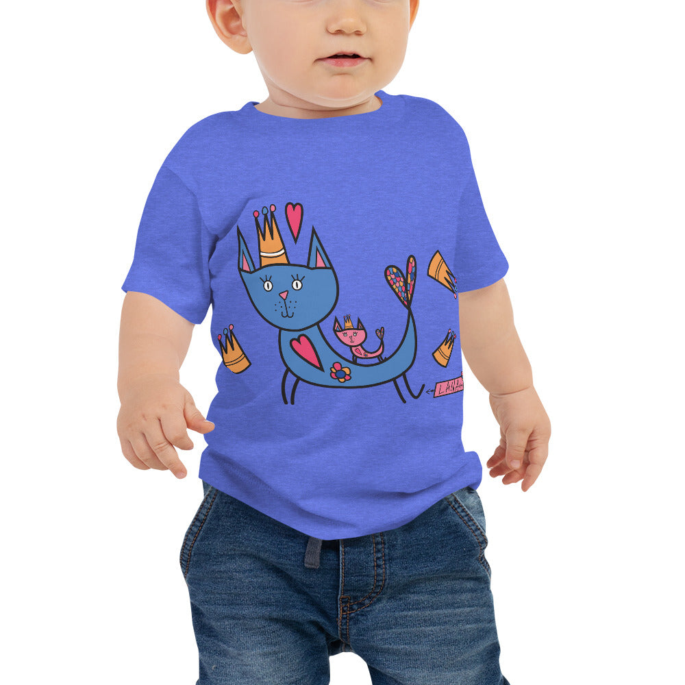 Baby Jersey Short Sleeve Tee Cat