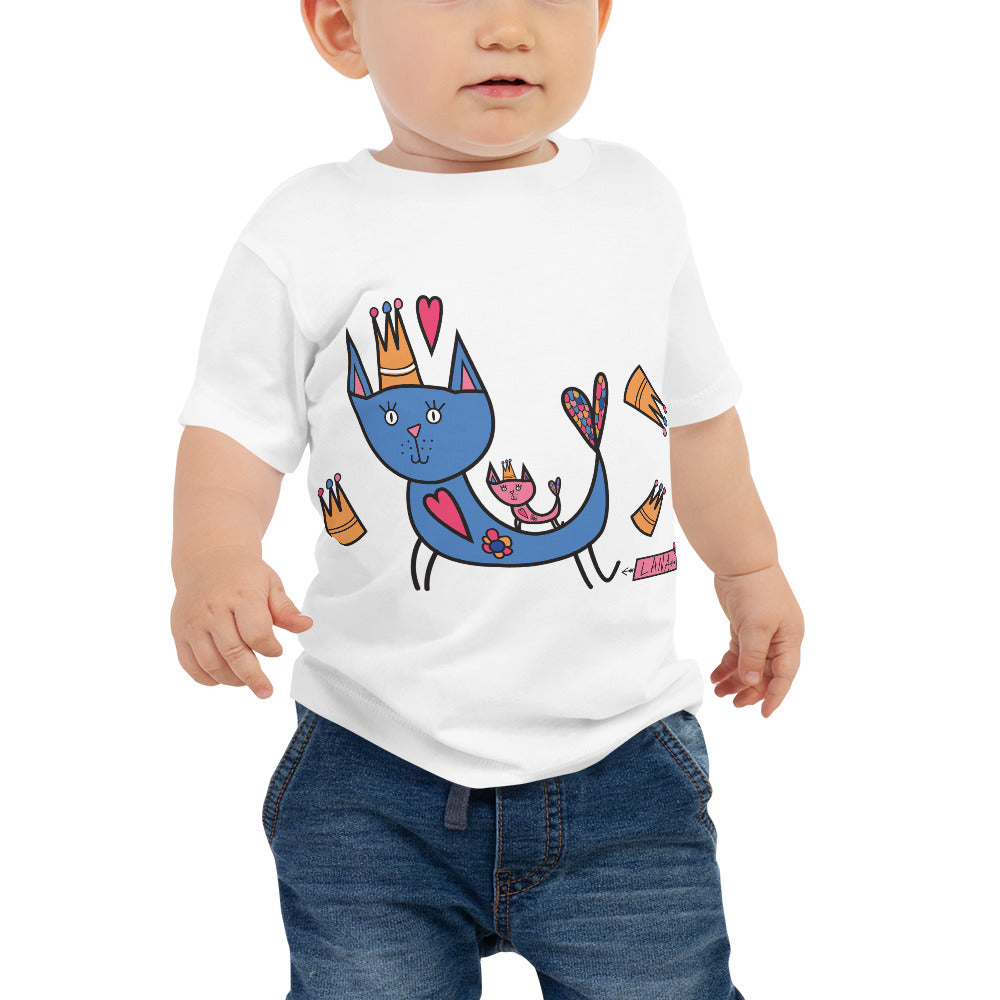 Baby Jersey Short Sleeve Tee Cat