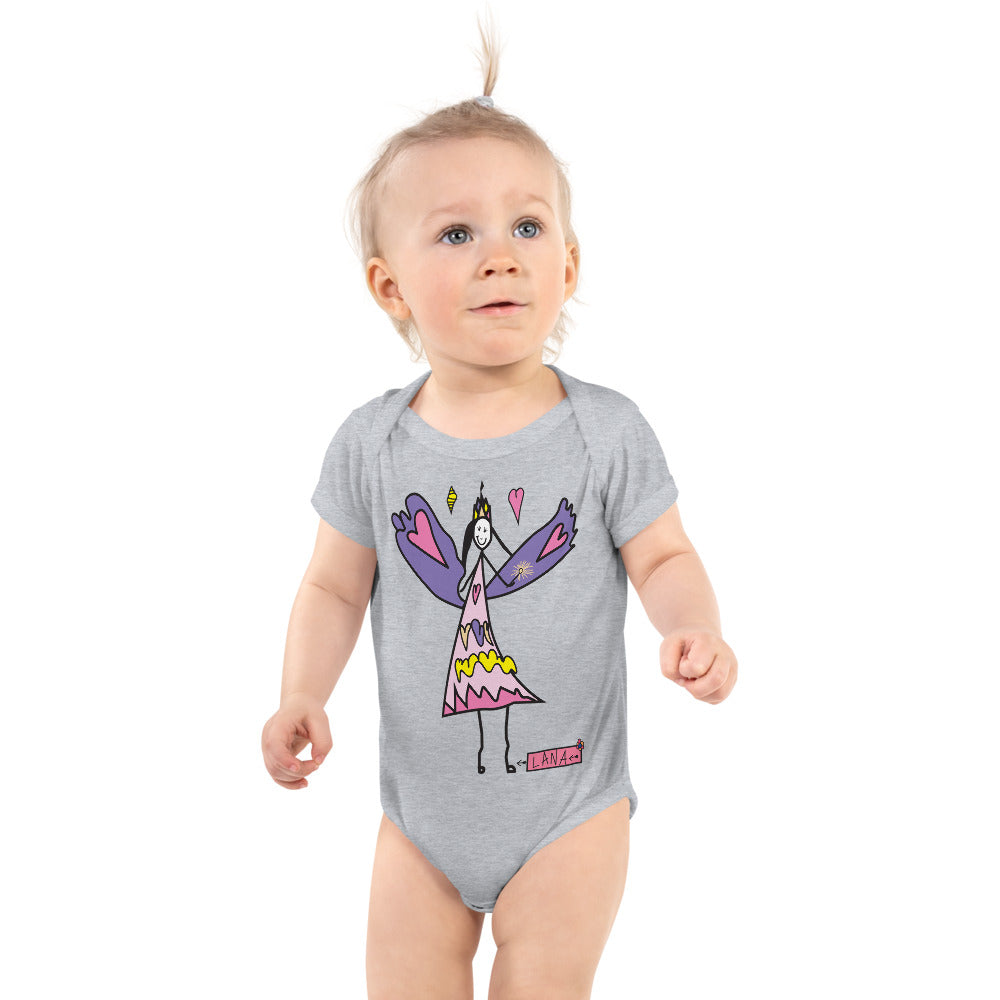 Infant Short Sleeve Bodysuit Fairy