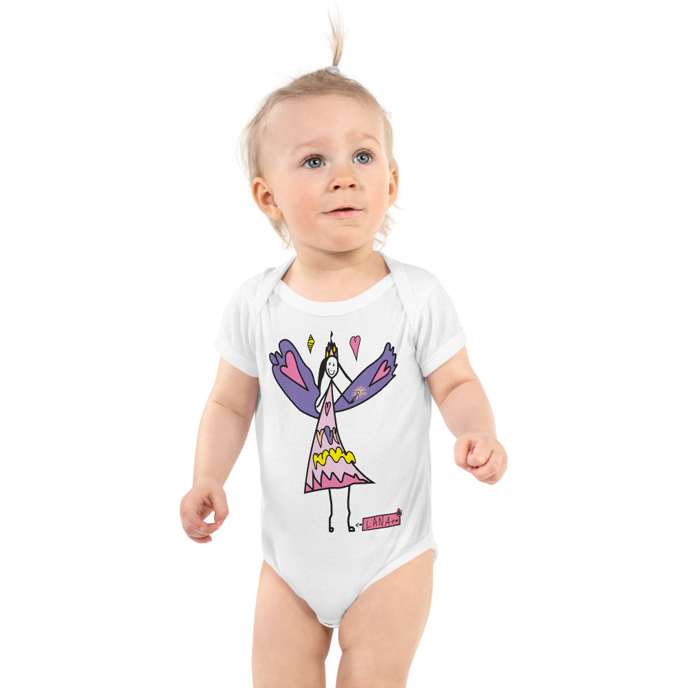 Infant Short Sleeve Bodysuit Fairy