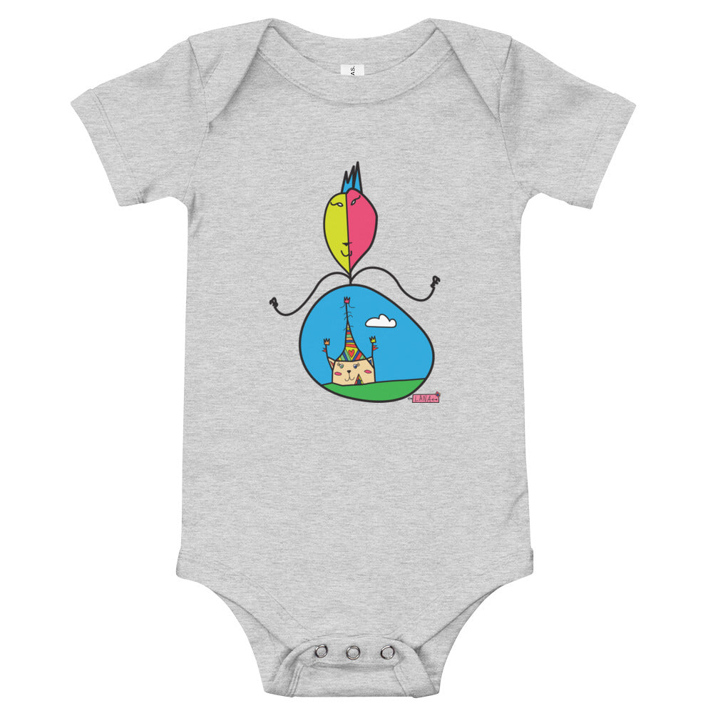 Infant Short Sleeve Bodysuit Circus
