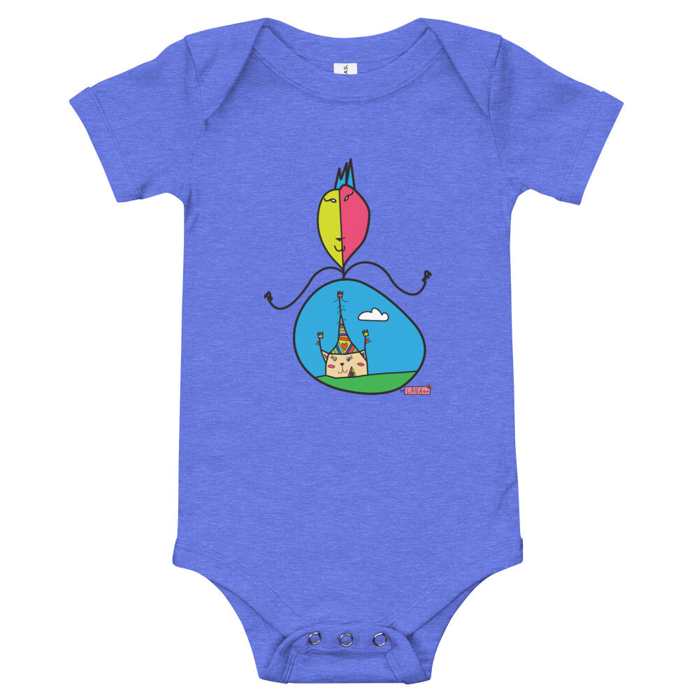 Infant Short Sleeve Bodysuit Circus