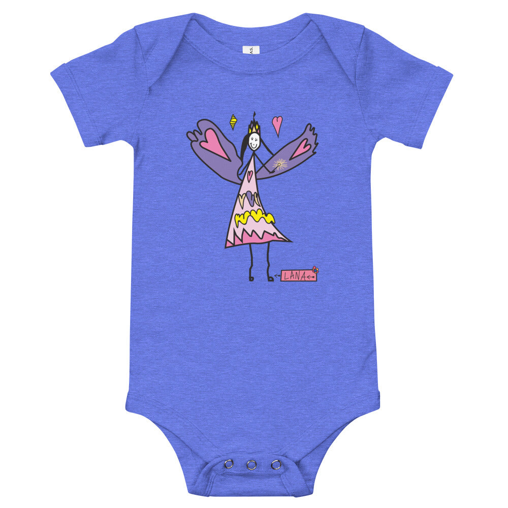 Infant Short Sleeve Bodysuit Fairy