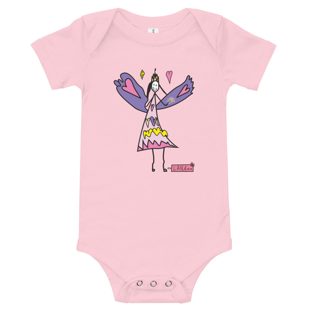 Infant Short Sleeve Bodysuit Fairy