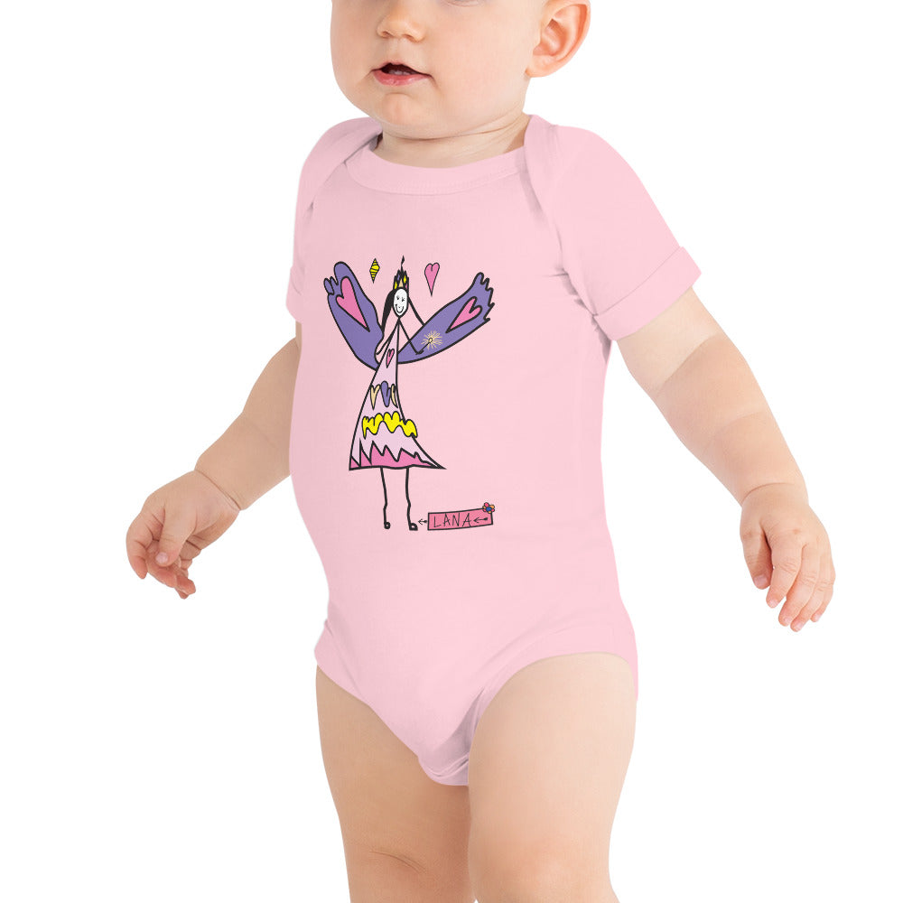 Infant Short Sleeve Bodysuit Fairy