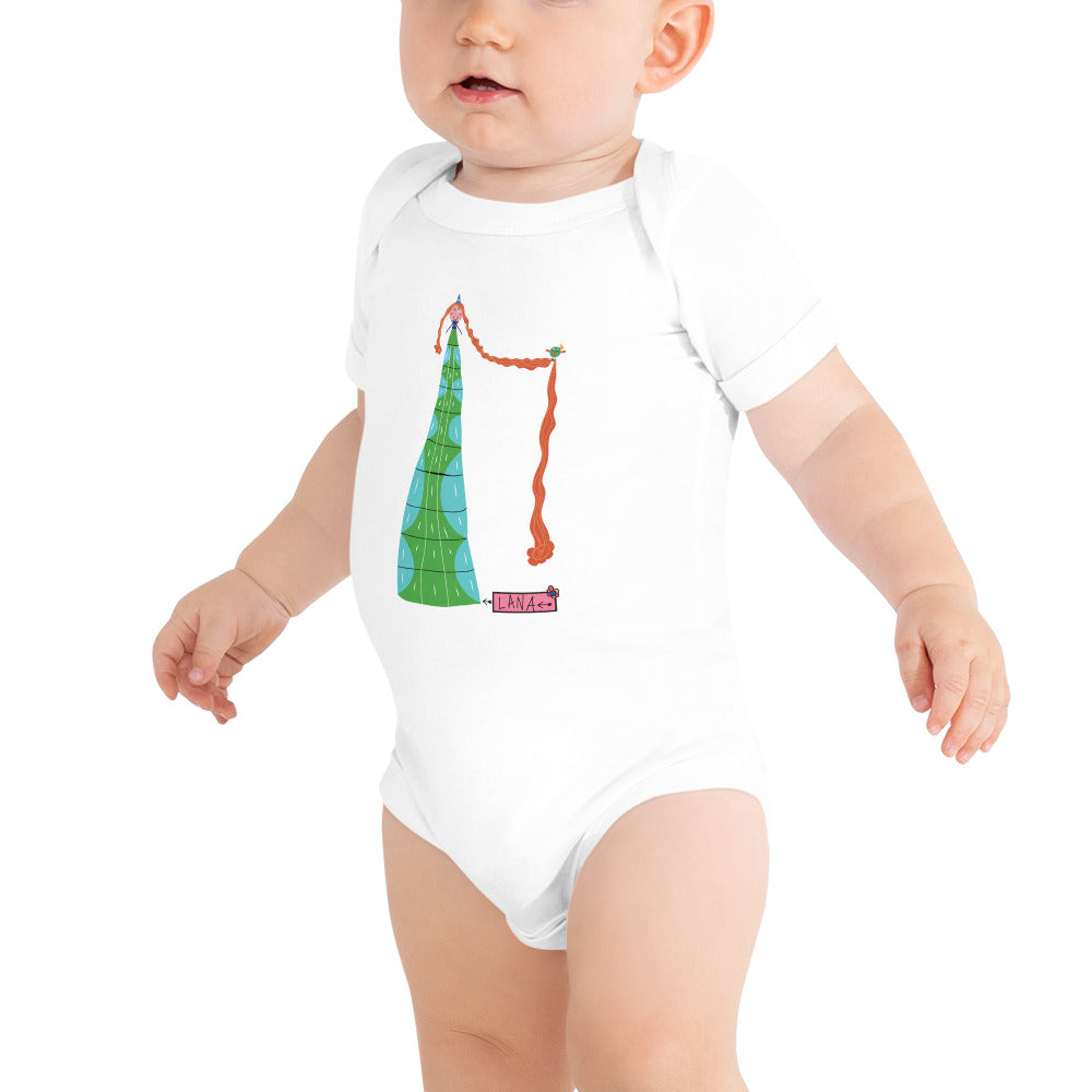 Baby short sleeve Onesies Princess