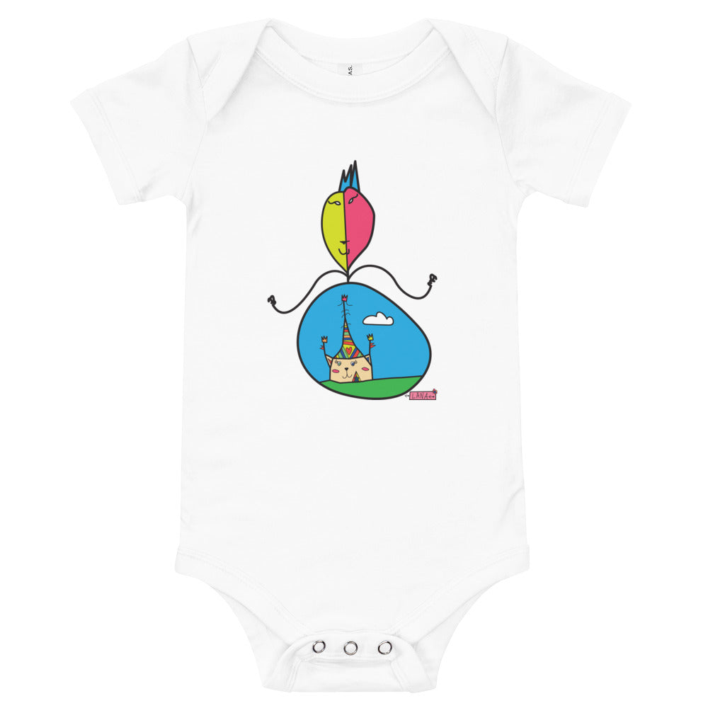 Infant Short Sleeve Bodysuit Circus