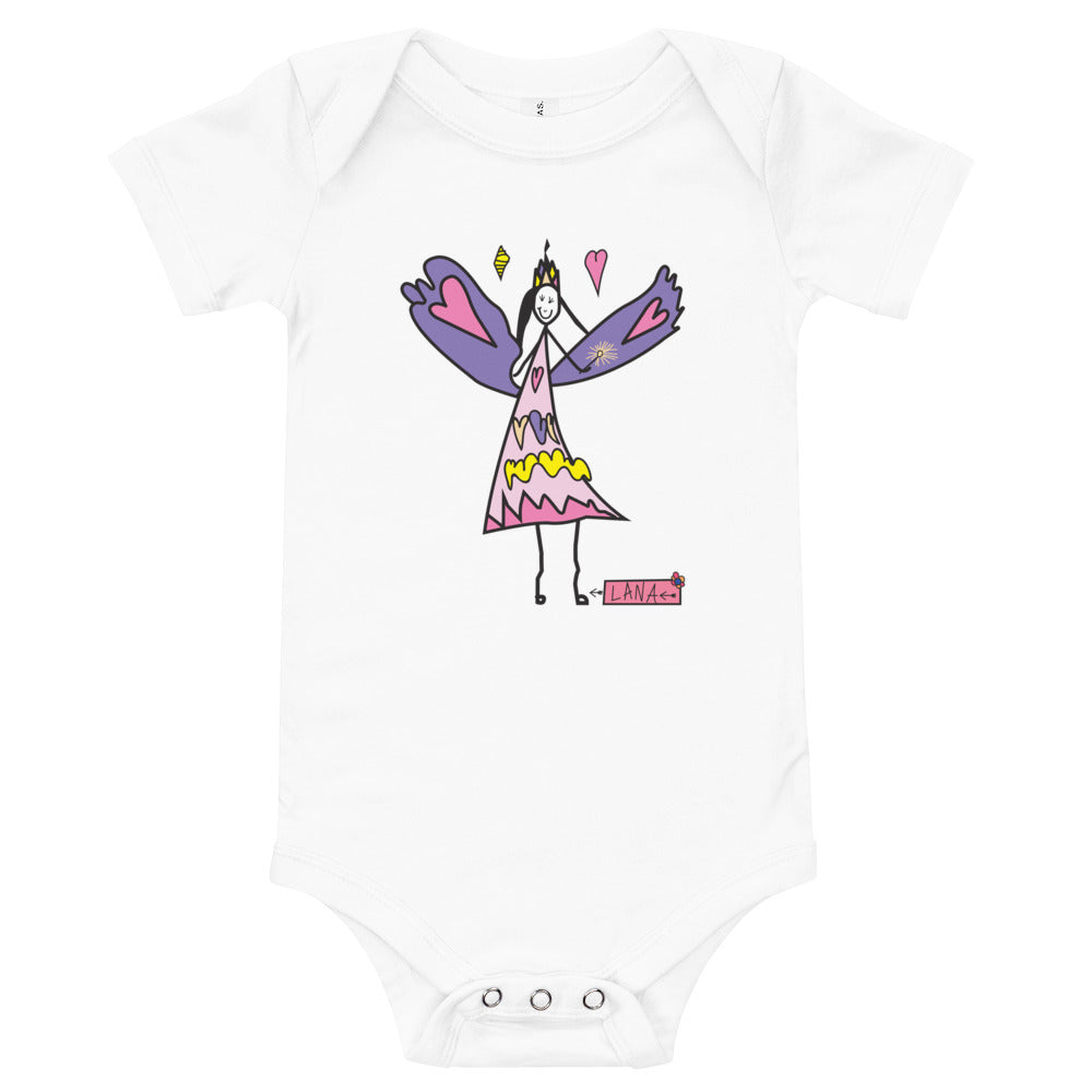 Infant Short Sleeve Bodysuit Fairy