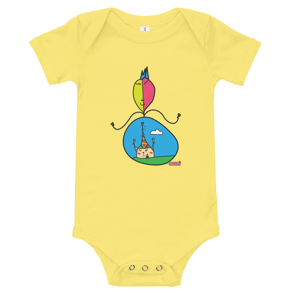 Infant Short Sleeve Bodysuit Circus