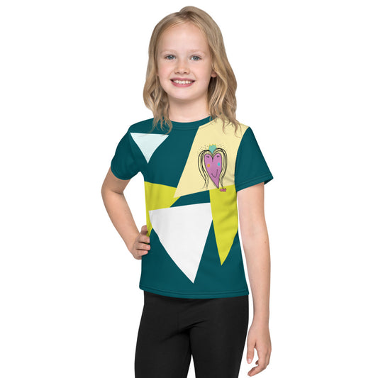 Kids crew neck t-shirt Abstract